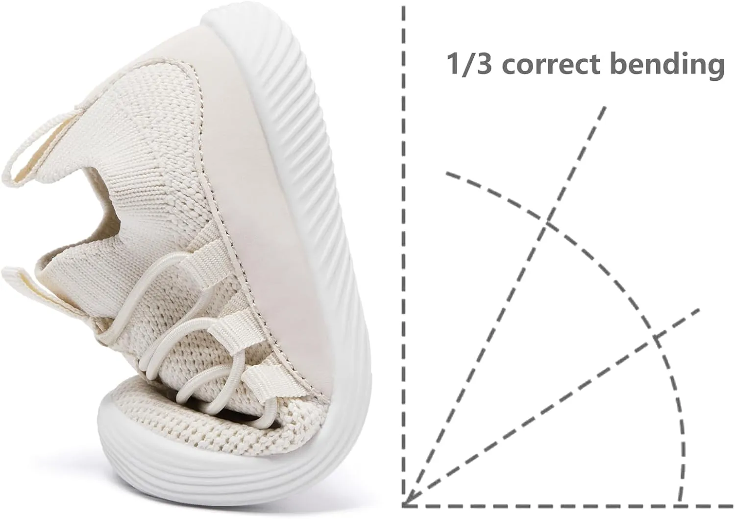 MORENDL Toddler Slip On Sneakers Baby Walking Shoes Non-Slip Breathable Boys & Girls Tennis Shoes Infant Running Shoes