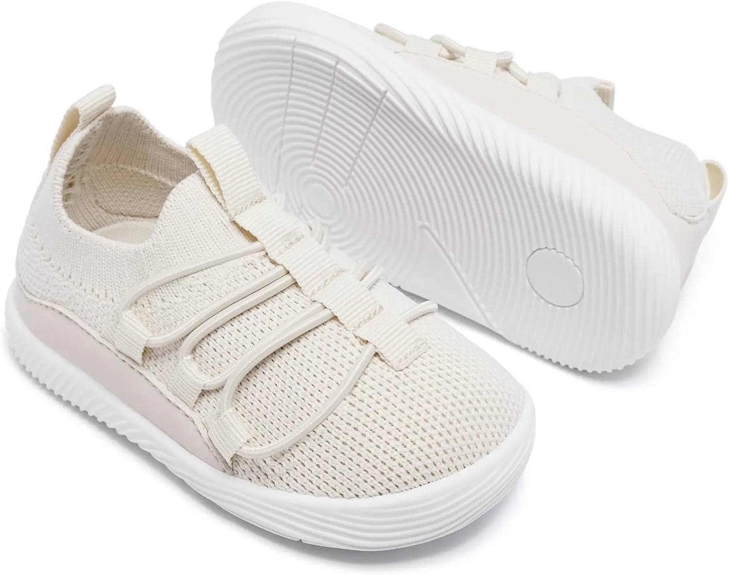 MORENDL Toddler Slip On Sneakers Baby Walking Shoes Non-Slip Breathable Boys & Girls Tennis Shoes Infant Running Shoes