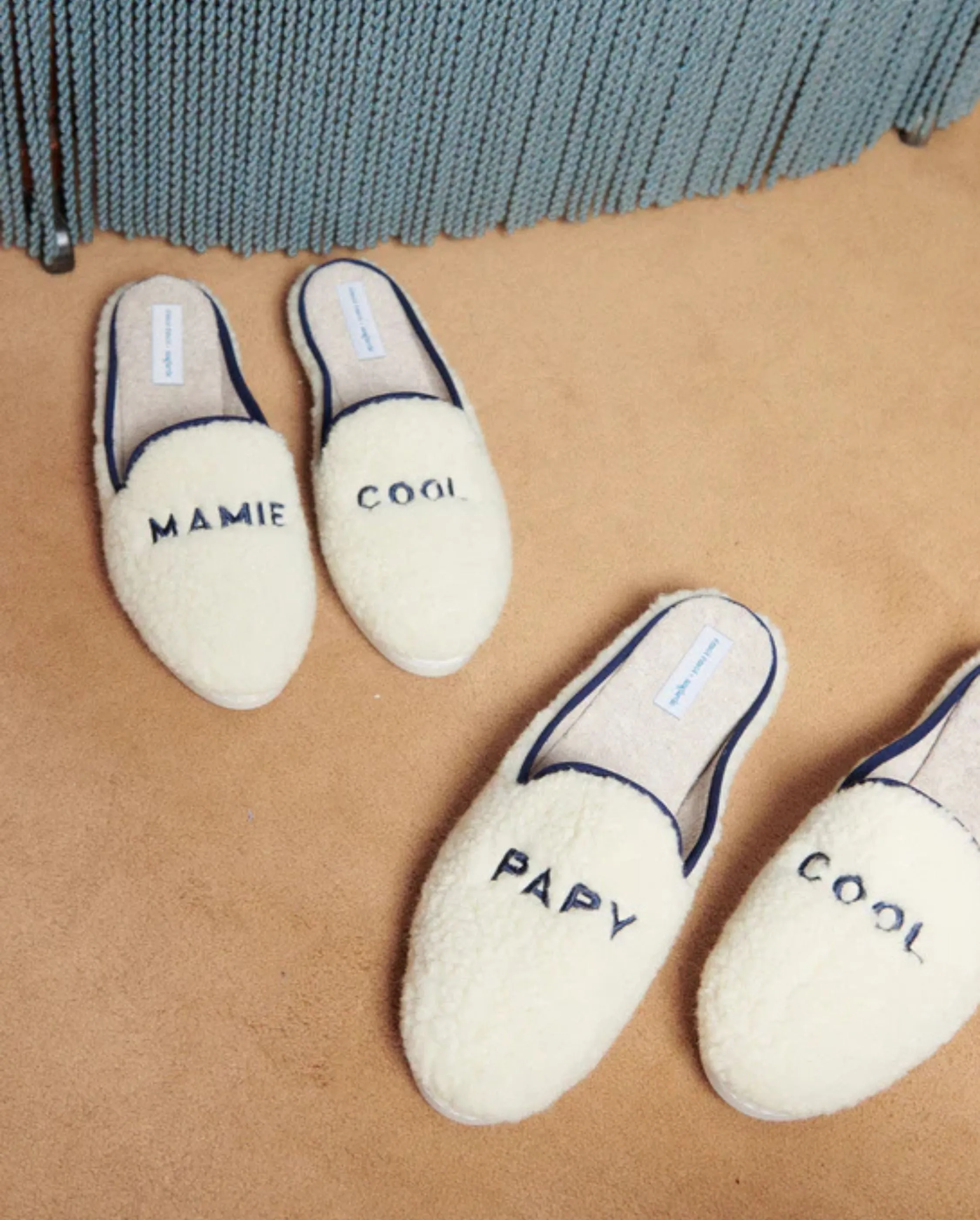 Mule homme Papy Cool, collab' x émoi émoi