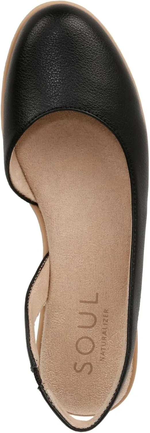 Naturalizer Soul Women's Idea D'Orsay Slingback Ballet Flat