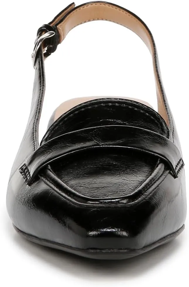 Naturalizer Womens Garner Pointed Toe Low Heel Slingback Dress Shoe