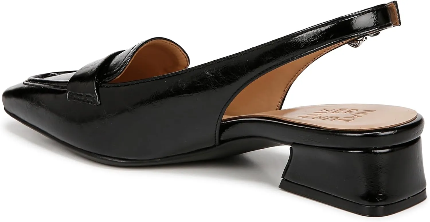Naturalizer Womens Garner Pointed Toe Low Heel Slingback Dress Shoe
