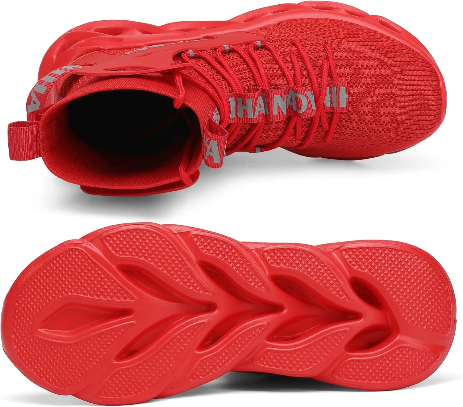 Nihaoya Mens Tennis Shoes Breathable Athletic Sneakers Lightweight Sport Shoes for Workout Walking