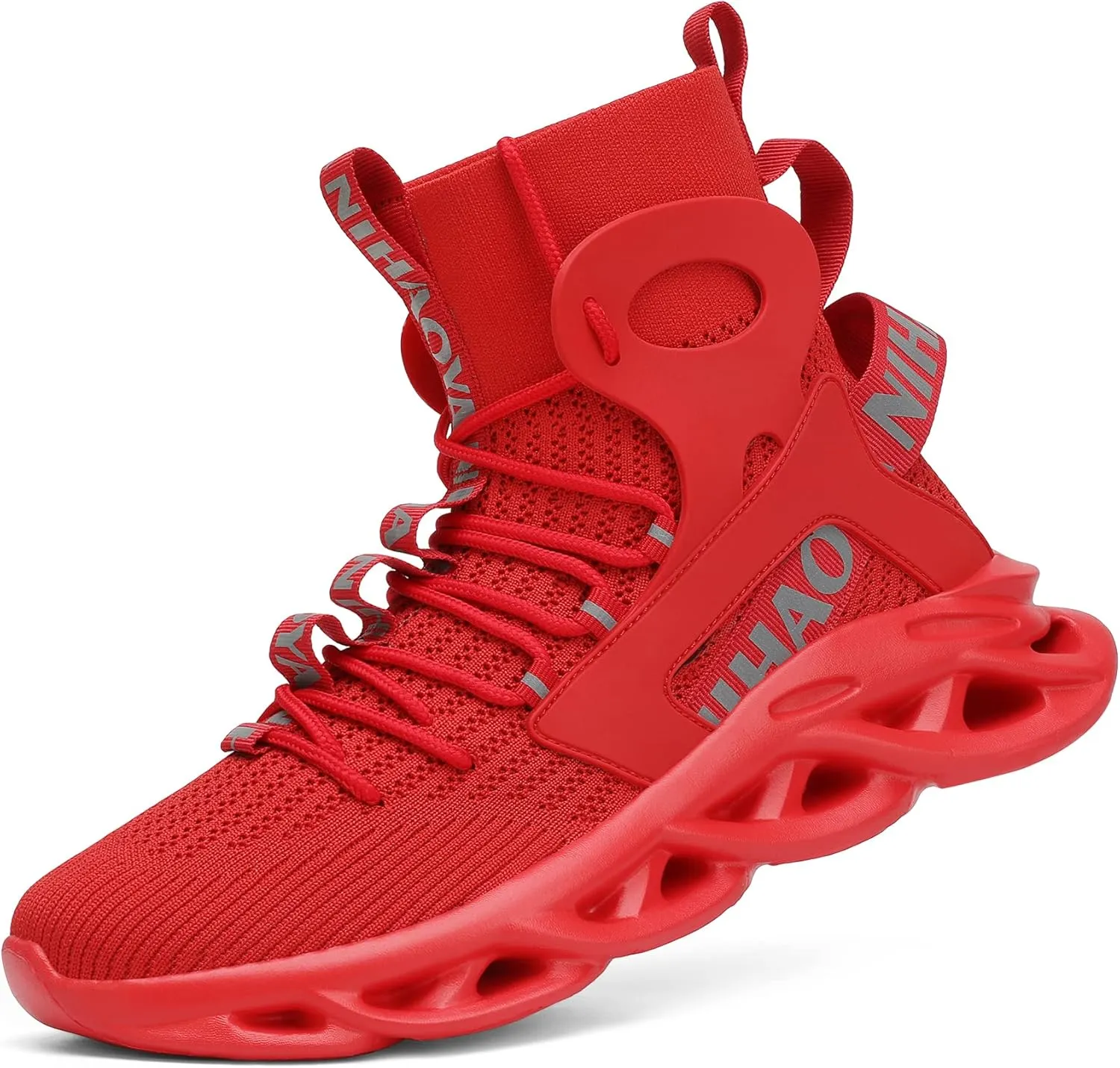 Nihaoya Mens Tennis Shoes Breathable Athletic Sneakers Lightweight Sport Shoes for Workout Walking