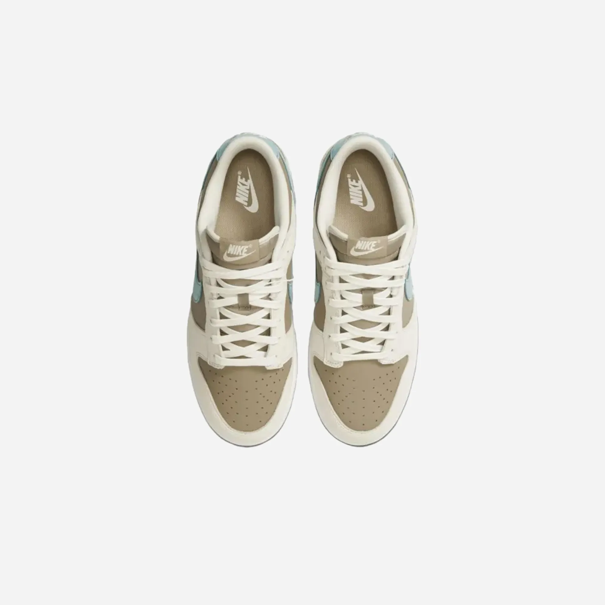 Nike Dunk Low Khaki Denim Turquoise