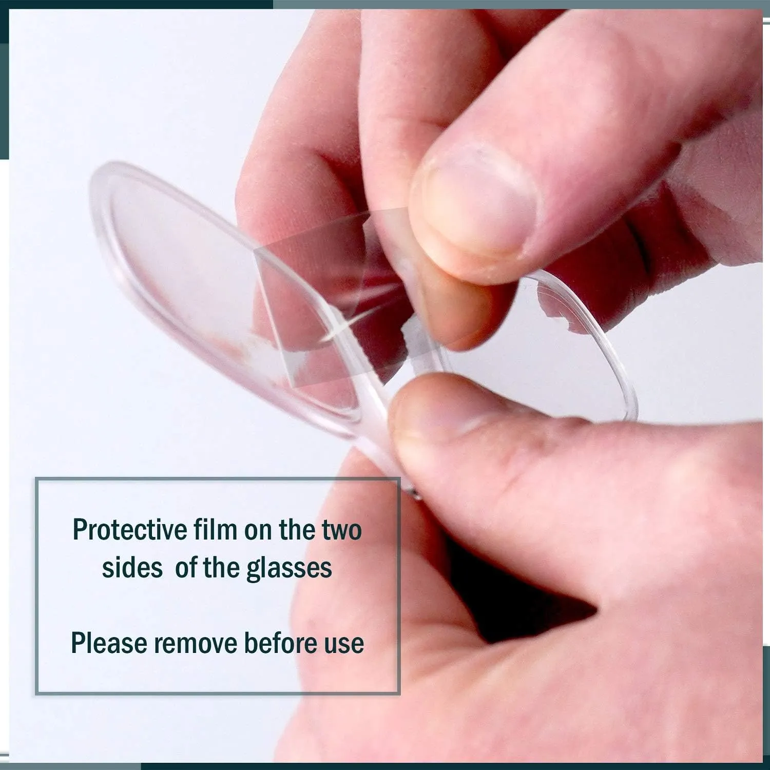 Noble Ultra Slim and Flat Reading Glasses Thin and Flexible Armless (2 Pairs) Enhanced Comfort Nose Rest, Armless Pocket Size Readers with 2 Stick-on Silicone Case Holder (Black,  2.00)