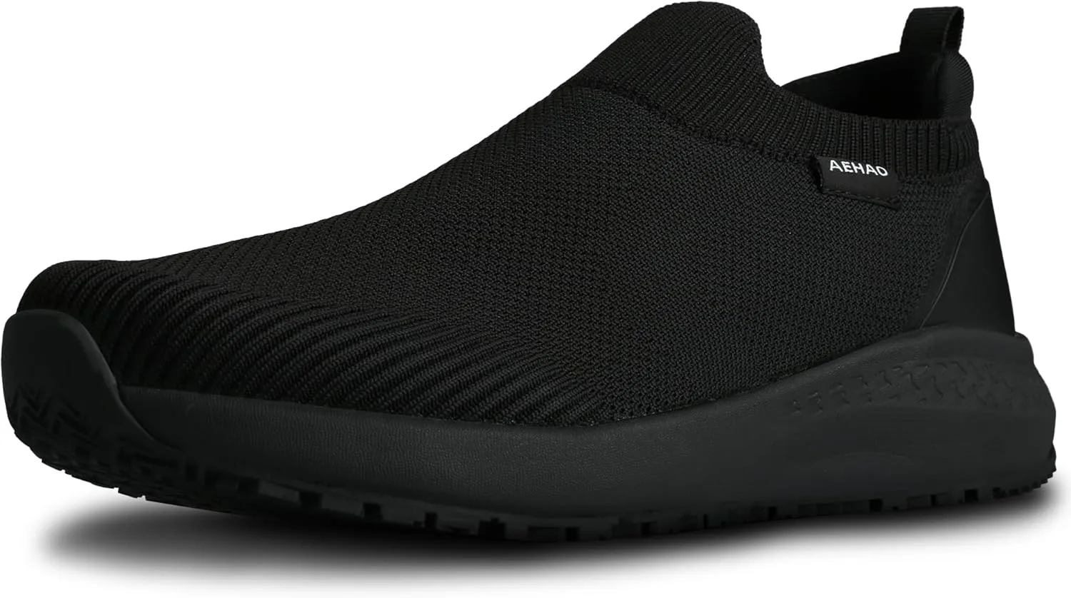 Non Slip Work Shoes for Men Food Service Slip On Chef Kitchen Shoes Waterproof Work Shoes Restaurant Slip Resistant Hospital Walking Sneakers Air Cushion Breathable Lightweight