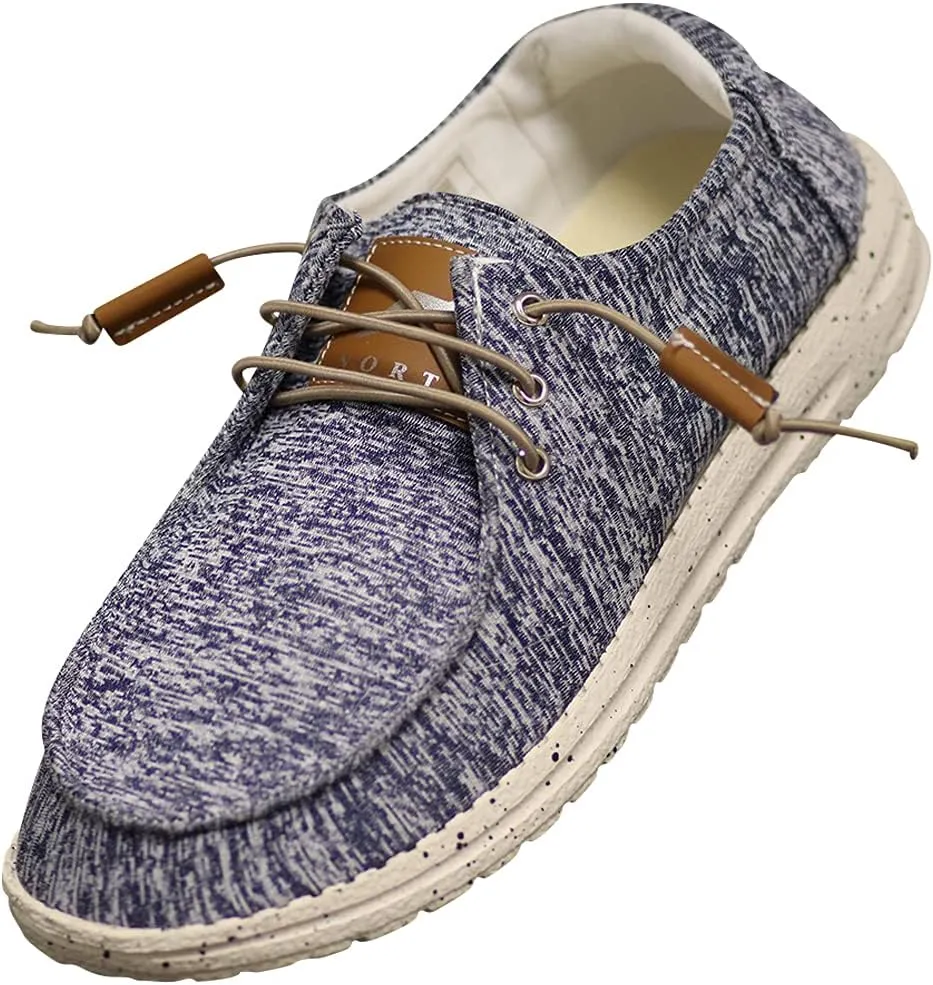 NORTY Women's Loafers & Slip-Ons - Casual Boat Shoes - Lace-Up Slip On Shoes Women