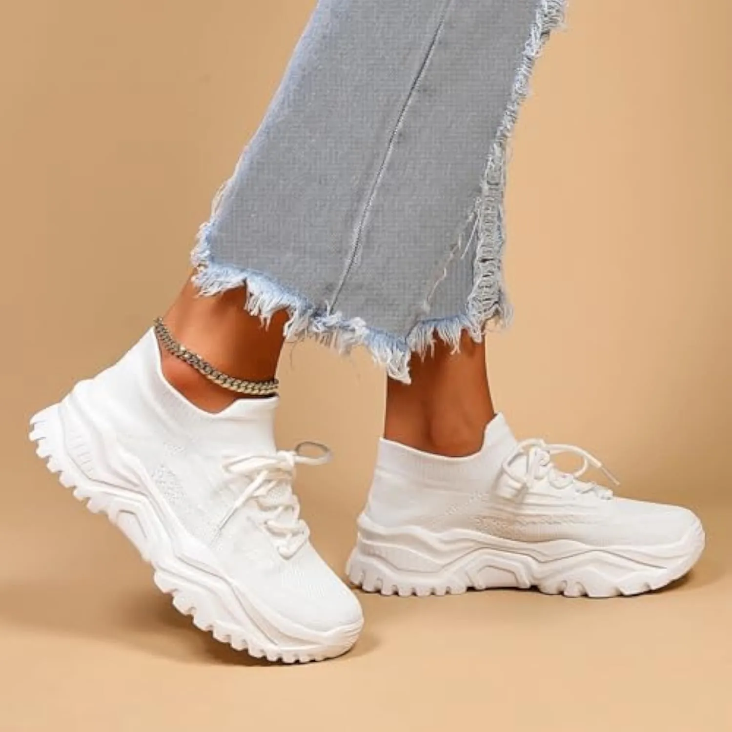 Nurse Babe Shoes,Classic Slip-On Breathable Mesh Sneakers,Non-Slip Lightweight Walking Shoes for Women,Classic Lace up Slip-on Breathable Sneakers for Women on Feet All Day