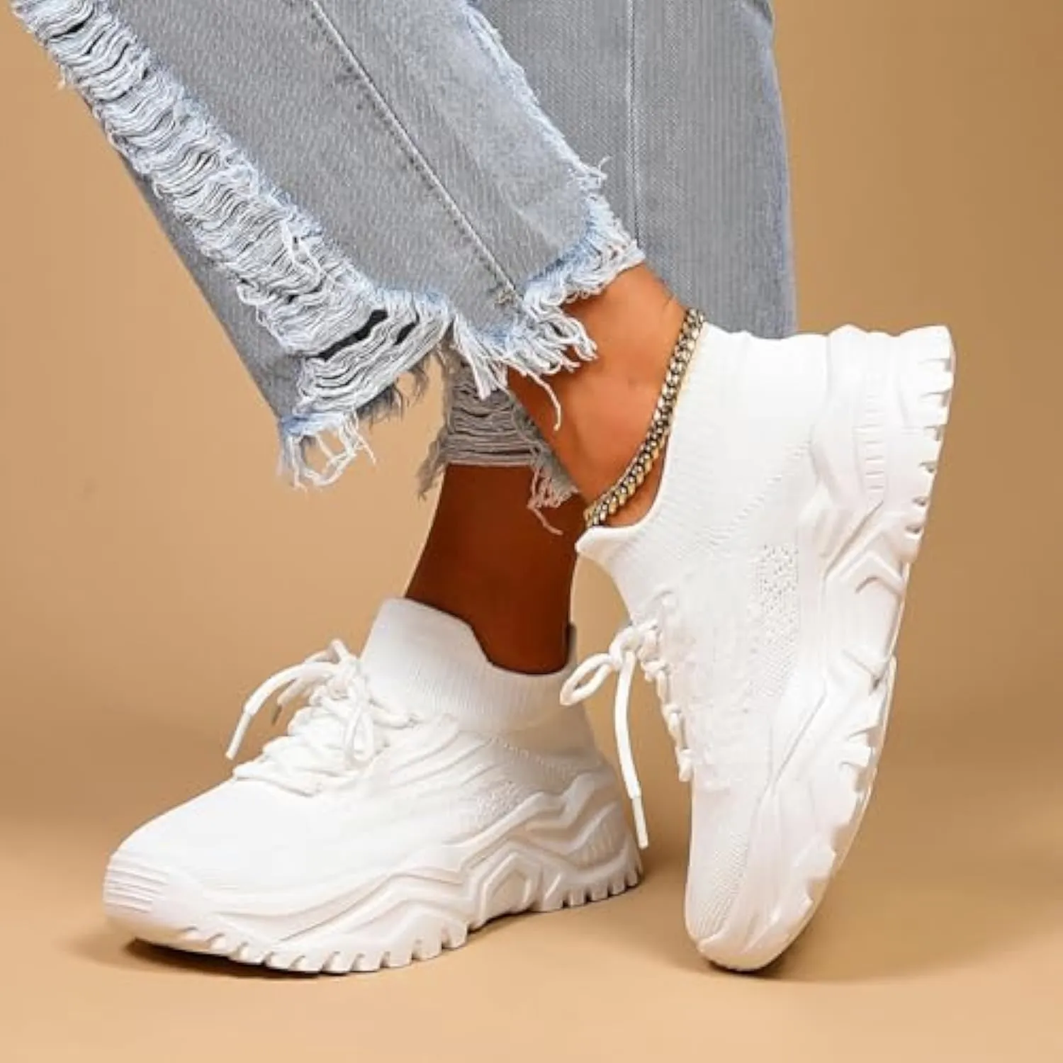 Nurse Babe Shoes,Classic Slip-On Breathable Mesh Sneakers,Non-Slip Lightweight Walking Shoes for Women,Classic Lace up Slip-on Breathable Sneakers for Women on Feet All Day