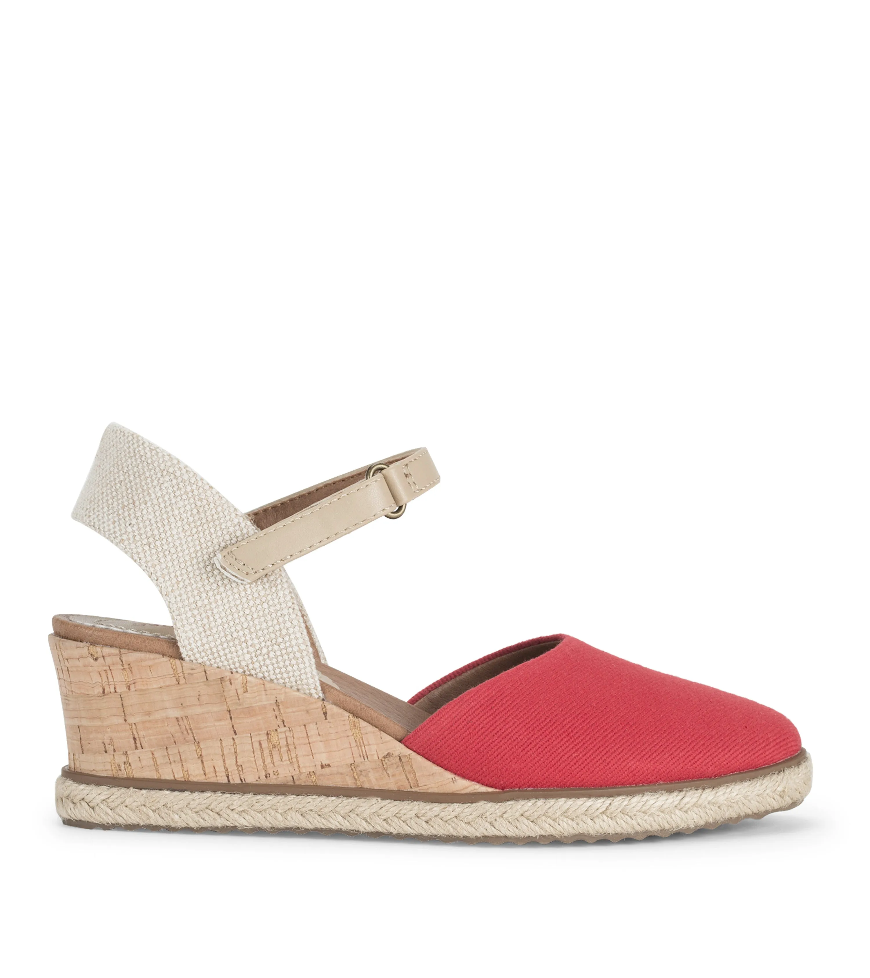 Ocean Closed Toe Wedge Sandal