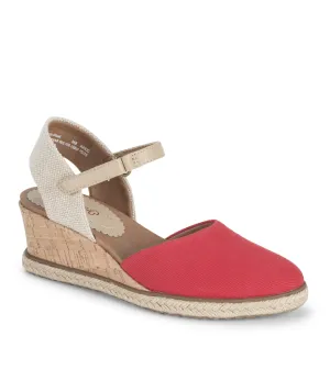 Ocean Closed Toe Wedge Sandal