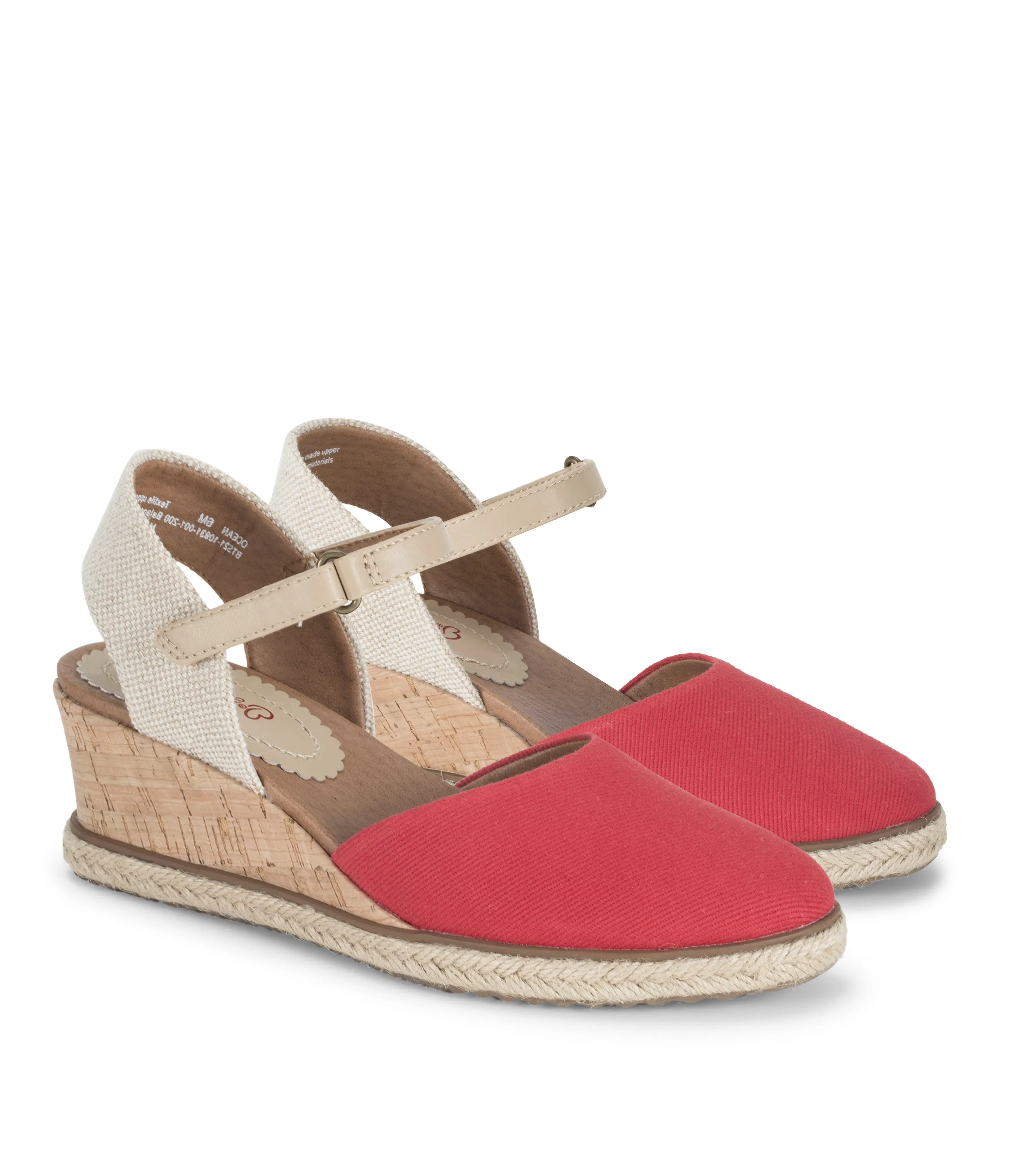 Ocean Closed Toe Wedge Sandal