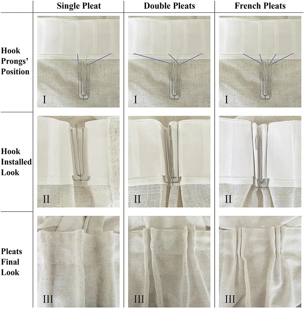 Off White Sheer Curtains 84 Inches Long 2 Panels, Thin Linen Textured Curtain for Living Room, Rustic Ivory See Through Window Decor, DIY Pinch Pleat Drapes for Track System