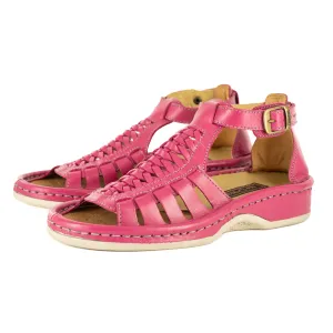 OLOM001 : Leather Sandal in Aurora Soft Saddle