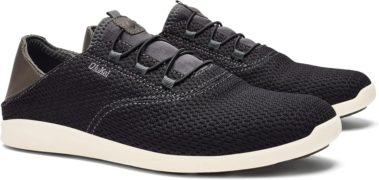 OLUKAI Alapa Li Men's Athletic Sneakers, Breathable Mesh & Moisture-Wicking Design, No Tie Laces, Lightweight & Supportive