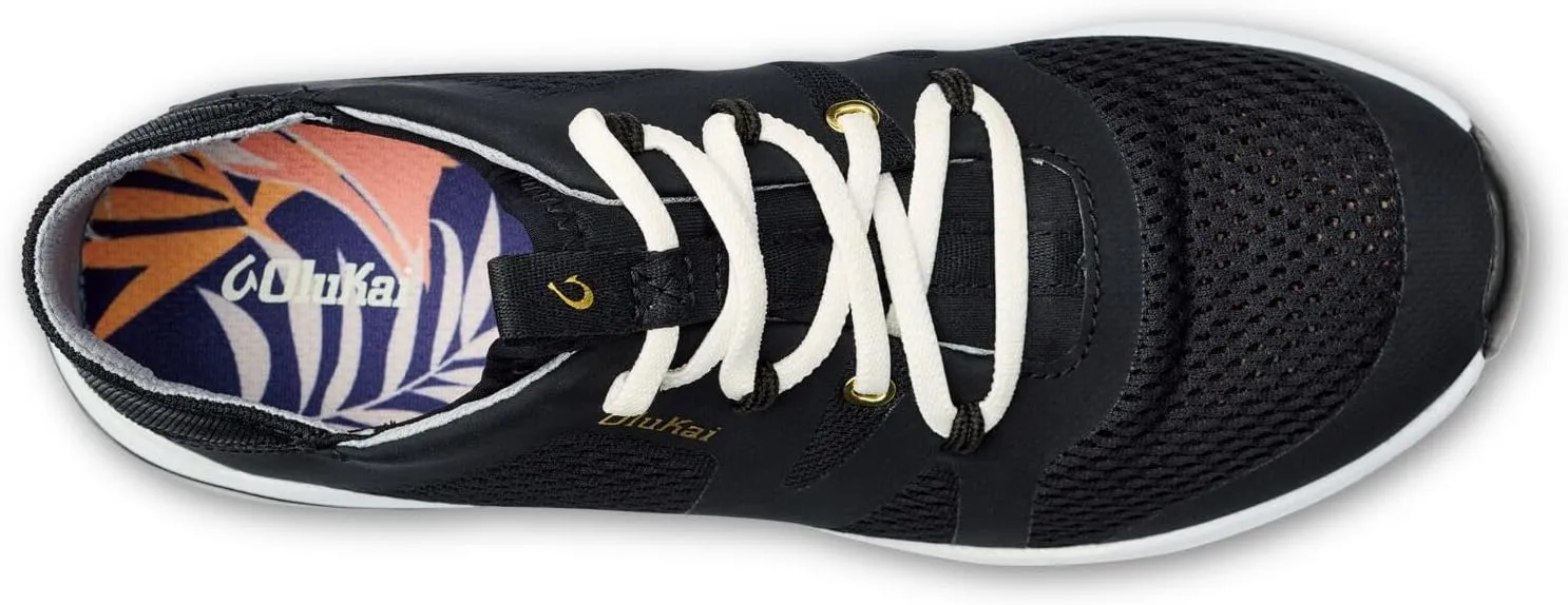 OLUKAI Huia Women's Athletic Sneakers, Lightweight & Breathable Mesh, Comfort Fit & Wet Grip Rubber Soles, Durable & Supportive