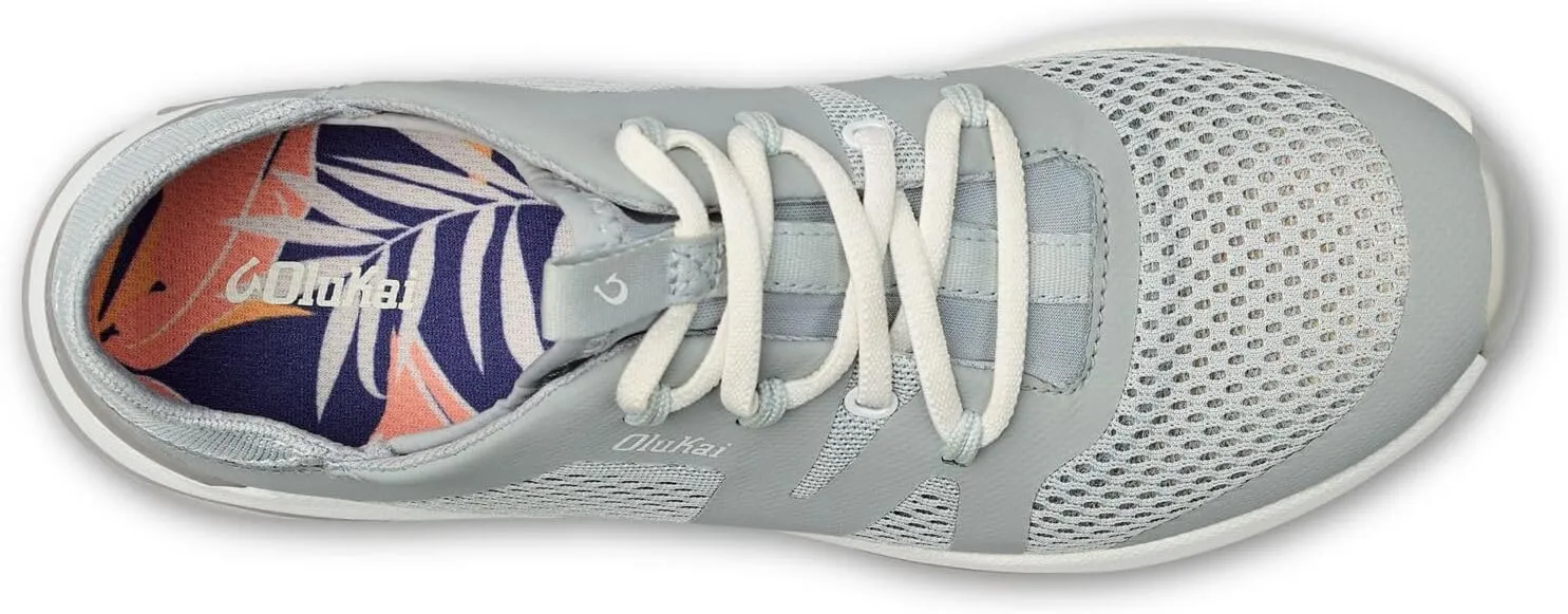 OLUKAI Huia Women's Athletic Sneakers, Lightweight & Breathable Mesh, Comfort Fit & Wet Grip Rubber Soles, Durable & Supportive