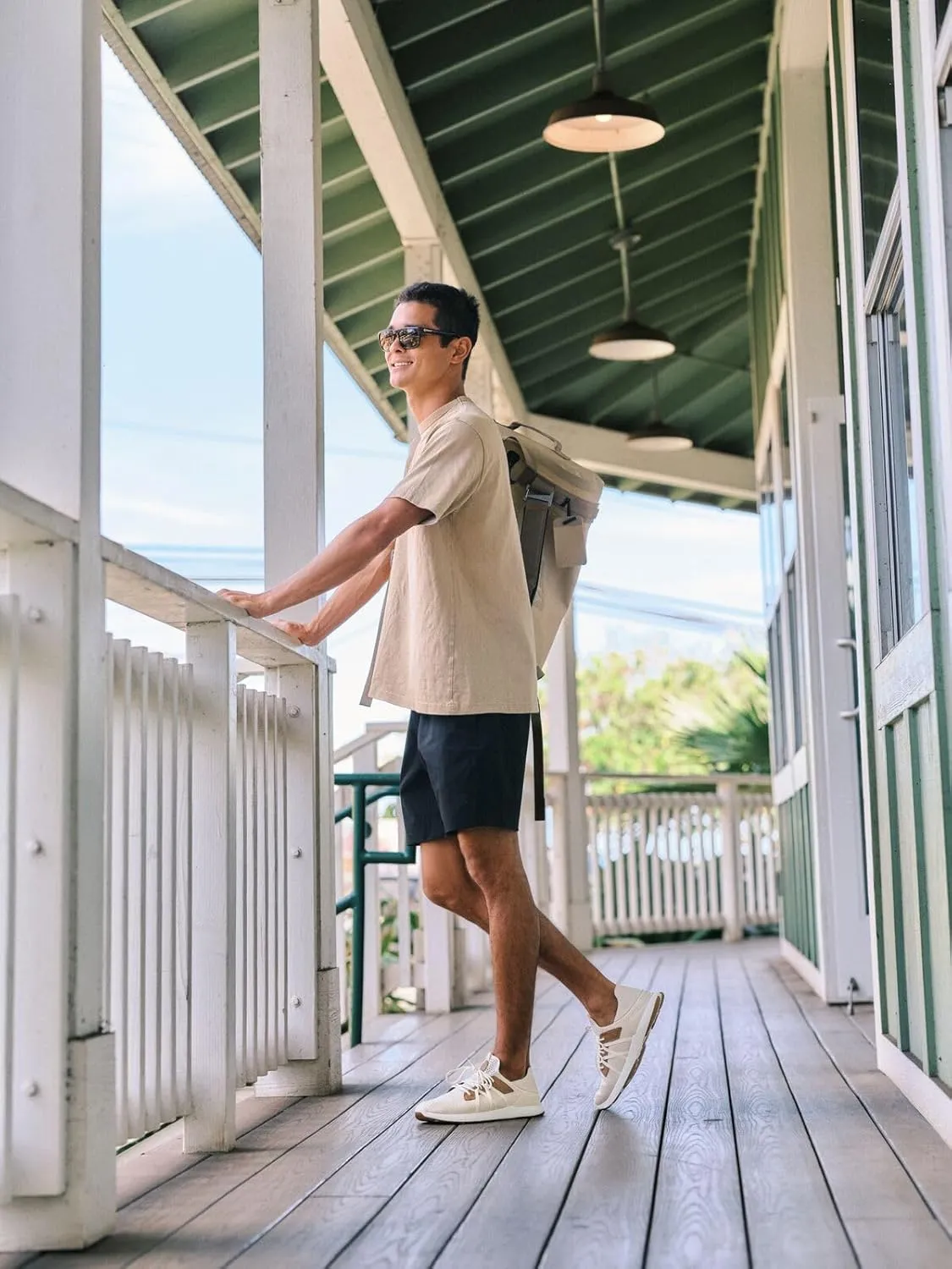 OLUKAI Mio Li Men's Everyday Athletic Shoes, Versatile & Casual Sneaker, Breathable & Comfortable Mesh, Cushioned Arch Support & Secure Fit