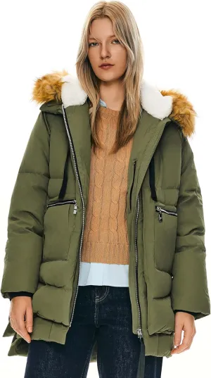 Orolay Women's Thickened Down Jacket