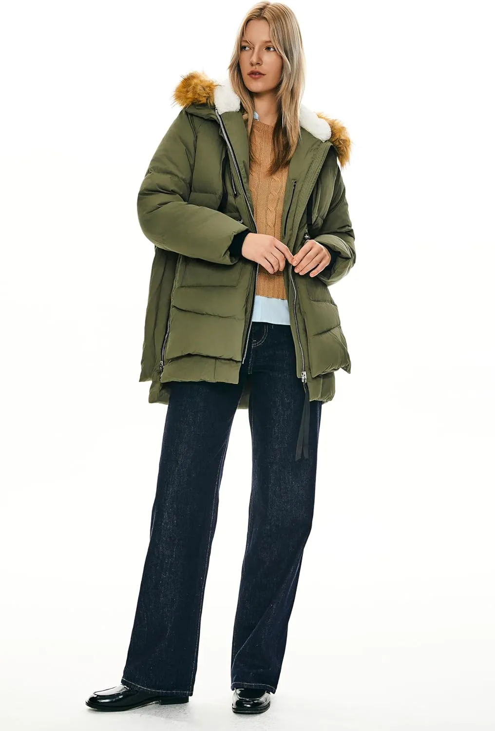 Orolay Women's Thickened Down Jacket