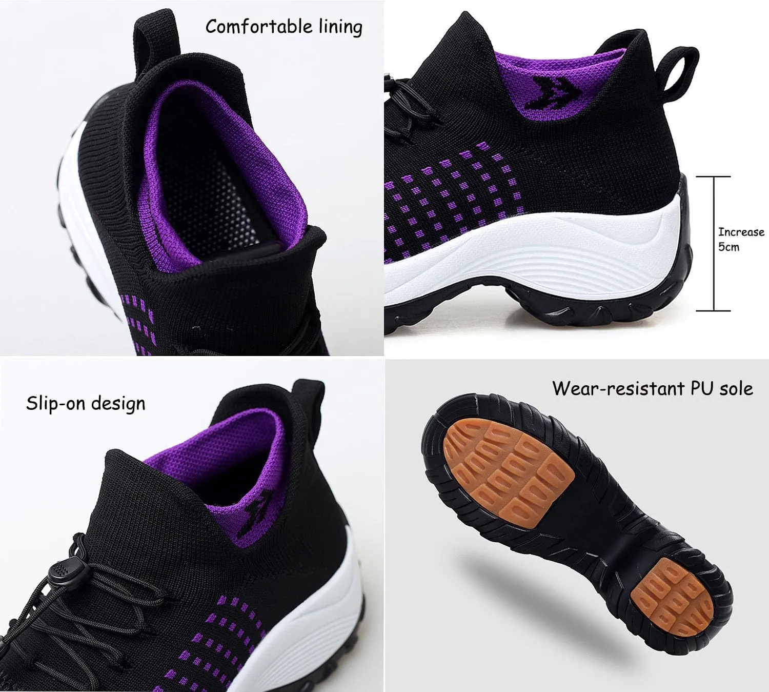 Ortho Comfort Shoes Women, Ortho Stretch Cushion Shoes for Women, Comfortwear Ortho