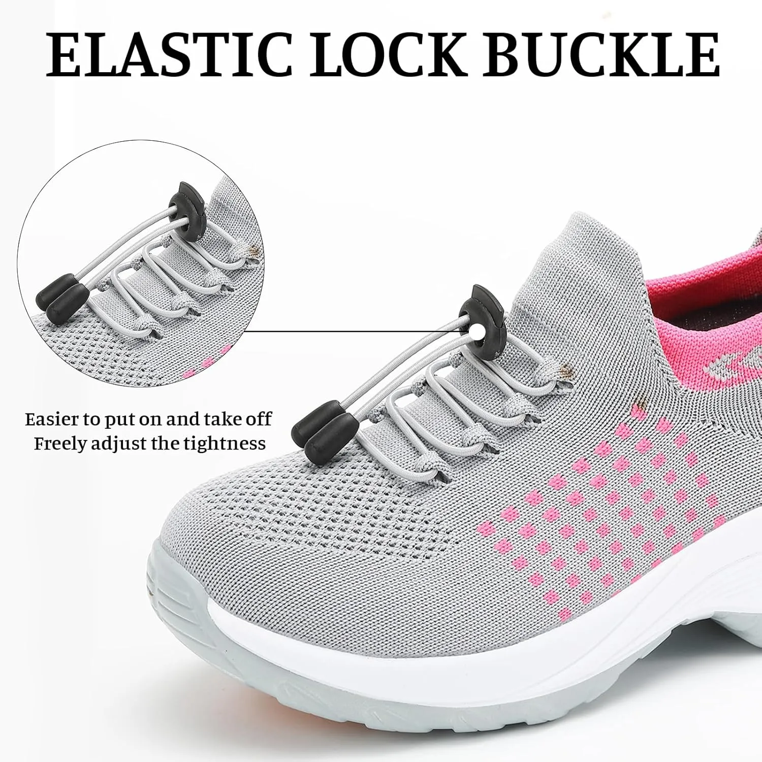 Orthopedic Shoes for Women Plantar Fasciitis,Breathable Walking Sneakers for Women,Slip on Trainers with Arch Support,Womens Air Cushion Sneakers Ortho Stretch Cushion Shoes