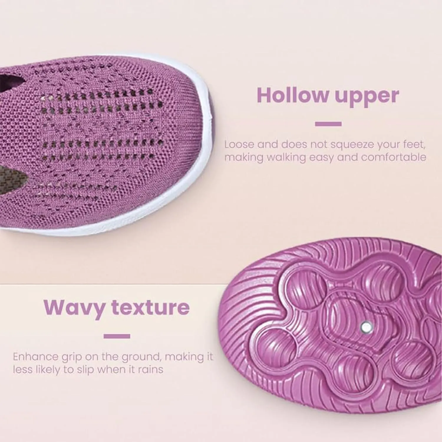Orthopedic Woven Breathable Soft Slip On Arch Support Walking Casual Running Diabetic Foam Shoes