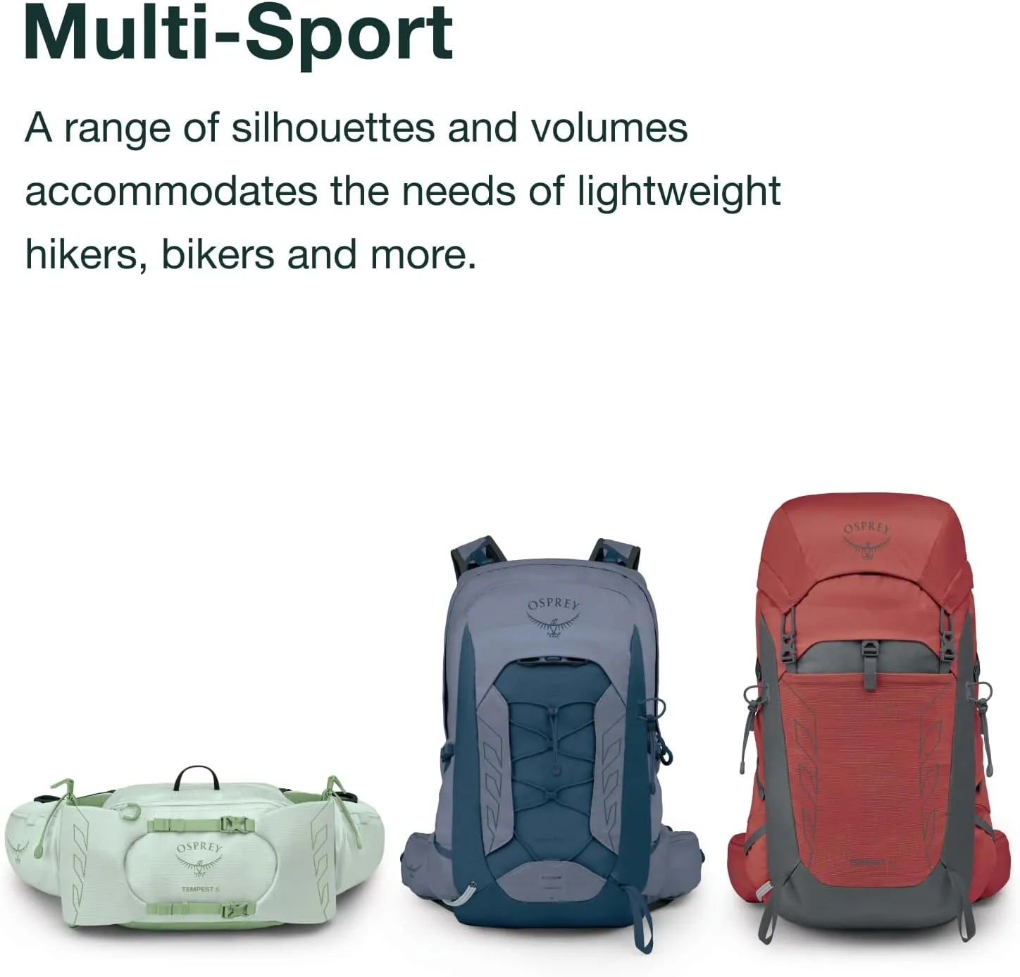 Osprey Tempest 11L Women's Lightweight Hiking Backpack with Hipbelt, Deep Fig/Hotspot Pink