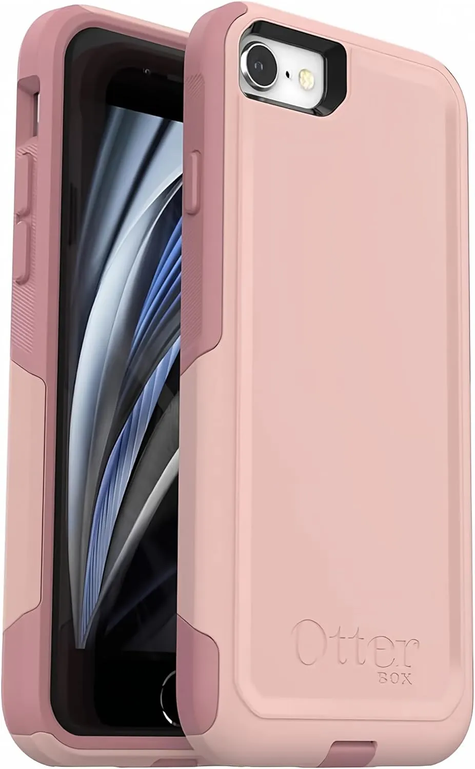 OtterBox Commuter Series Case for iPhone SE (3rd & 2nd gen) & iPhone 8/7 (Only) - Non-Retail Packaging - (Ballet Way)
