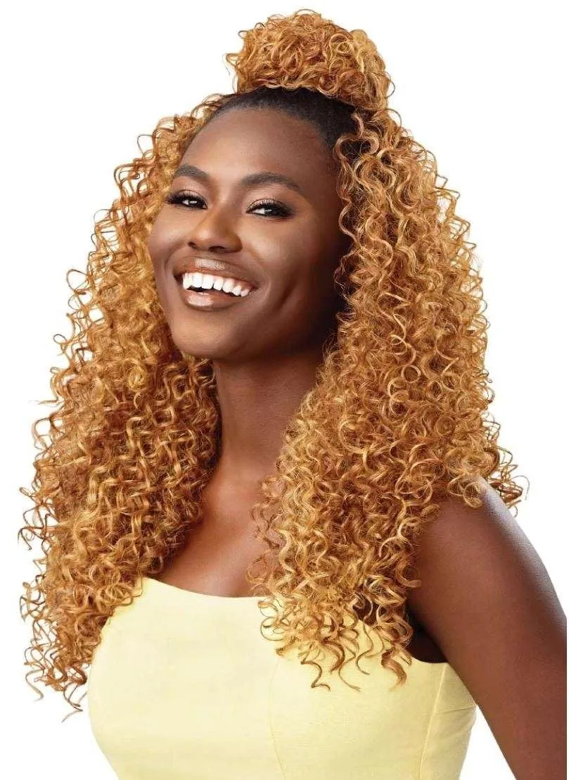 Outre Synthetic Wig - DOMINICAN BOUNCE (1B Off Black)