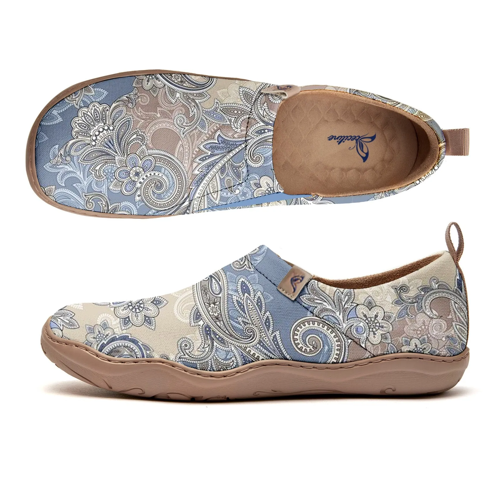 Paisley Mist Slip-On