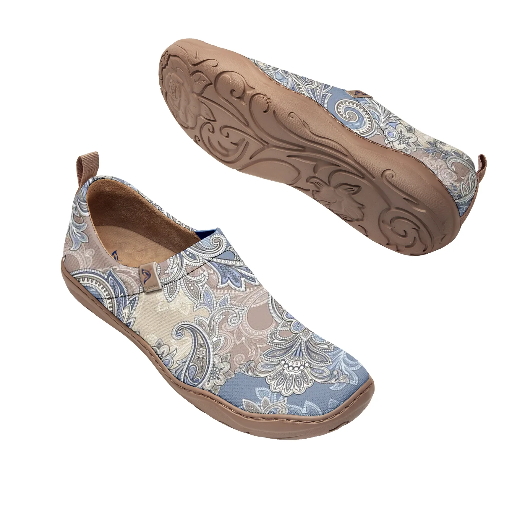 Paisley Mist Slip-On