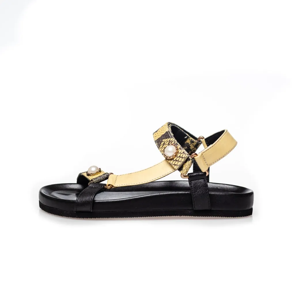 PEACE WITH PEARL 23 - YELLOW/BLACK
