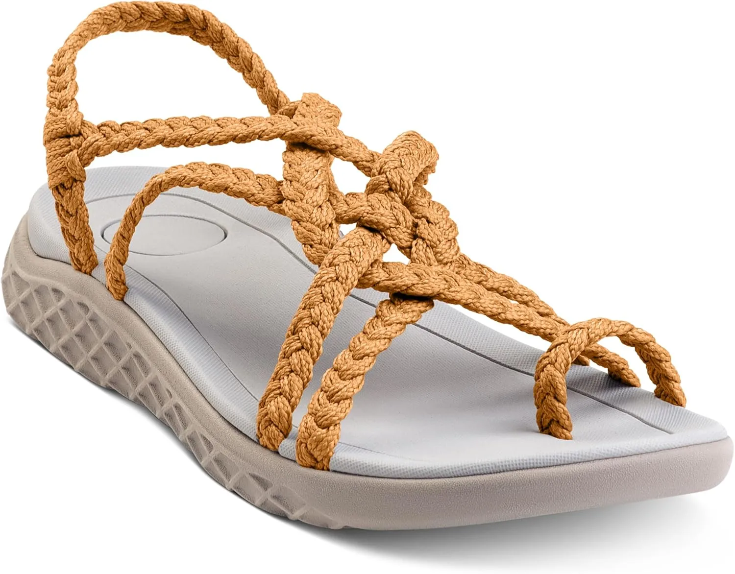 Plaka Explore Walking and Hiking Sandals for Women | Comfortable Summer Sandal with Arch Support | Waterproof Comfy Sandals for Travel, Beach or Poolside