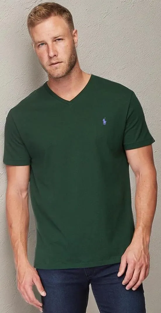 Polo Ralph Lauren Men's V Neck Classic Fit T-Shirt