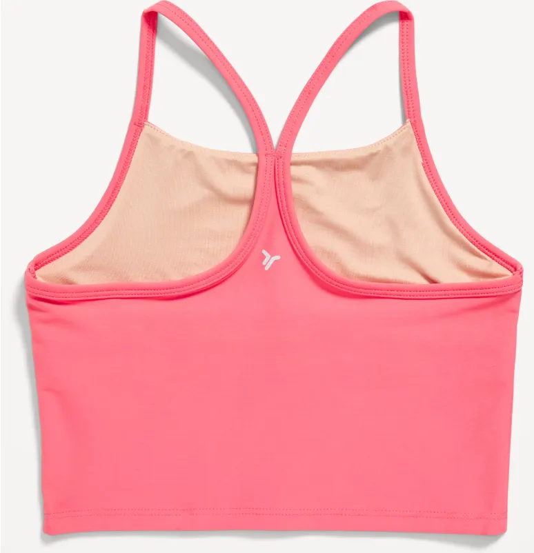 Pre-Owned Sports Bra Old Navy   Medium Child Coral  Jazz Cheer