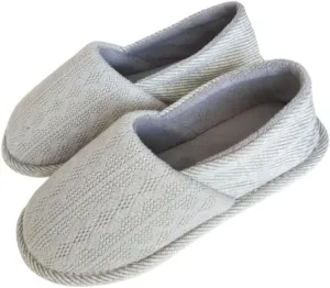 Premium Comfort All Seasons Breathable Cloed Back Silent Cushion Sole Women's House Slippers Indoor Soft Home Slip On Shoes