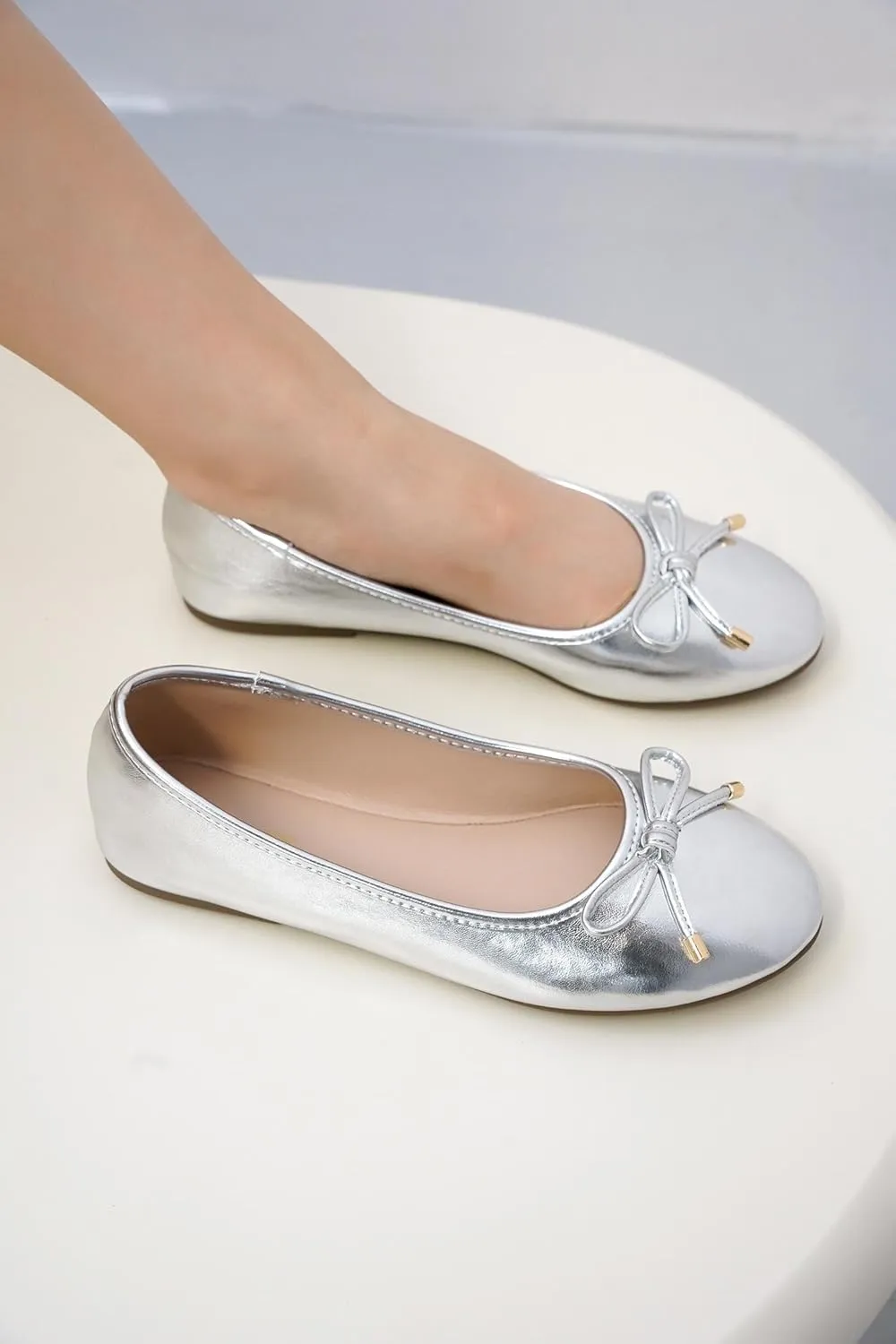 Project Cloud Ballet Flats Shoes for Women, Casual Womens Shoes Dressy w/Memory Foam Insole, for Mom Flats for Women Footwear, Womens Dresses Shoes (Ellison)