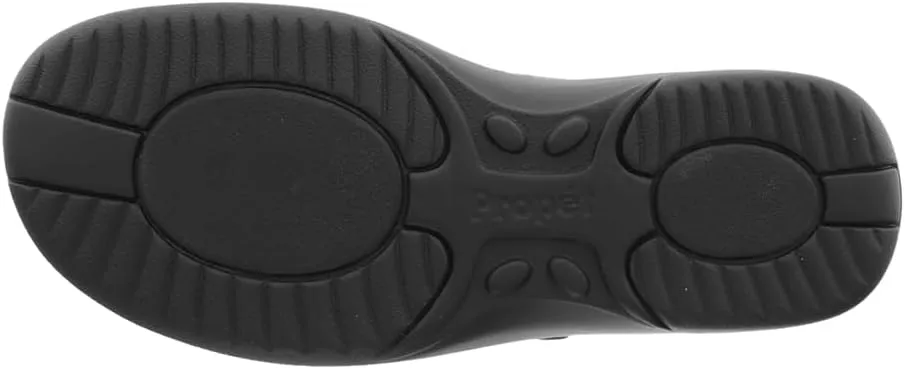Propet Womens Breezy Walker Slingback Hook-Loop Closure Casual Sandals Casual - Blue