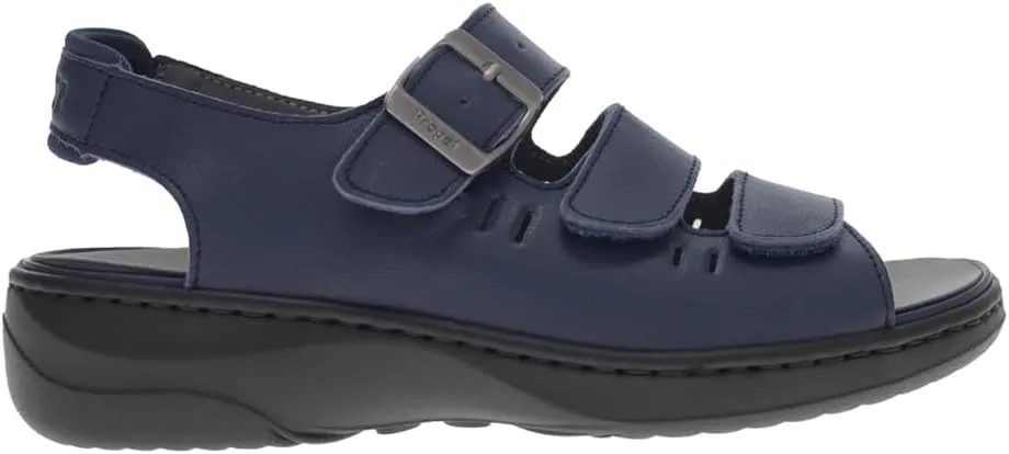 Propet Womens Breezy Walker Slingback Hook-Loop Closure Casual Sandals Casual - Blue