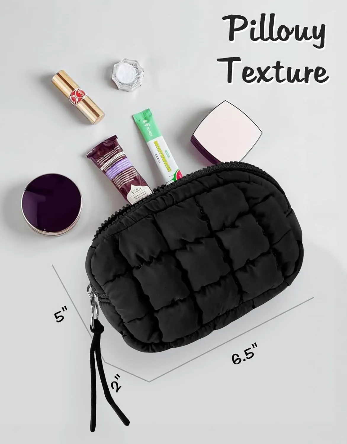 Puffer Tote Bag for Women Large Quilted Puffy Lightweight Carryall Crossbody Tote Bag for Women