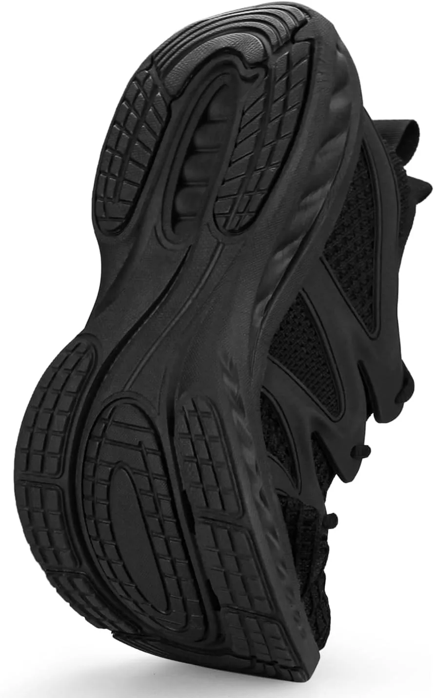 Pujcs Men's Slip on Walking Shoes Lightweight Breathable Non Slip Running Shoes Athletic Gym Tennis Shoes Sneakers for Men