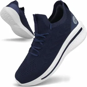 Pujcs Womens Sneakers Slip On Walking Shoes Breathable Running Shoes Lightweight Mesh Gym Shoes Non Slip Workout Shoes