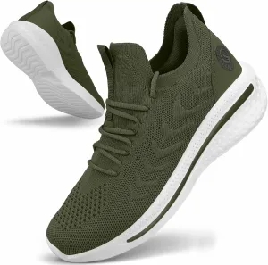 Pujcs Womens Sneakers Slip On Walking Shoes Breathable Running Shoes Lightweight Mesh Gym Shoes Non Slip Workout Shoes