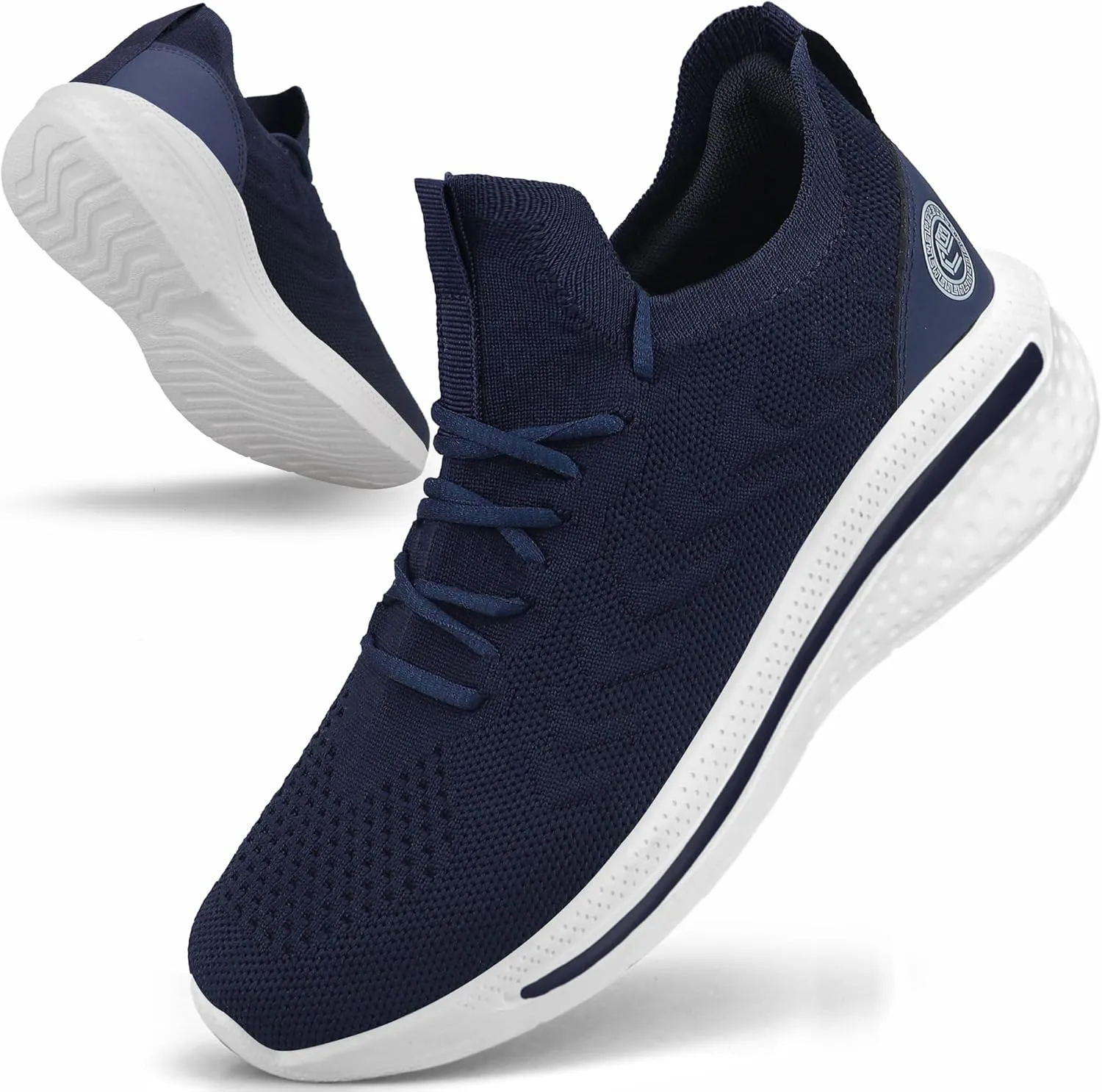 Pujcs Womens Sneakers Slip On Walking Shoes Breathable Running Shoes Lightweight Mesh Gym Shoes Non Slip Workout Shoes