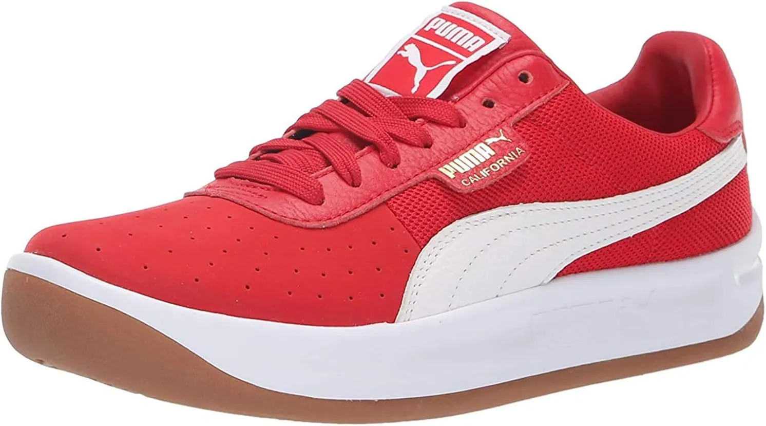 PUMA Men's California Casual Lace Up Sneakers Shoes