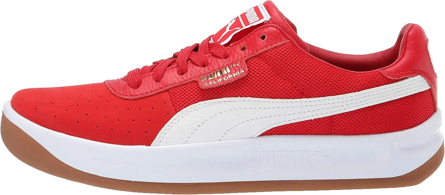 PUMA Men's California Casual Lace Up Sneakers Shoes
