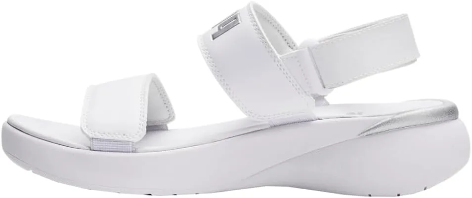 PUMA Womens Lily Sling Back Casual Sandals Casual Low Heel 1-2" - Black