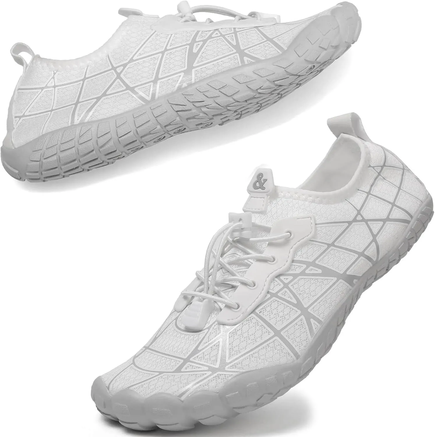 Quick Dry Barefoot Beach & Pool Shoes - Slip-on for Women & Men, Surf, Yoga & Water Sports